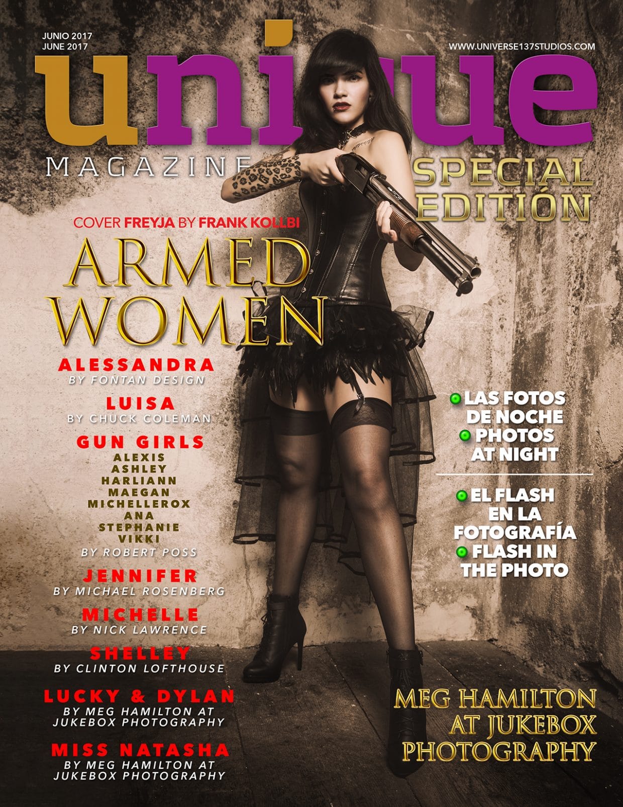Unique Magazine – Special Edition – Armed Women