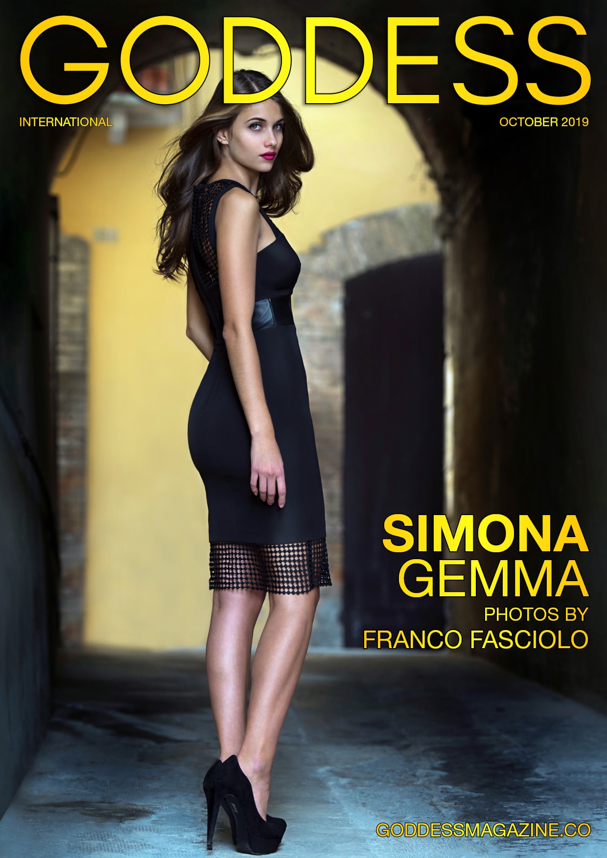 Goddess Magazine – October 2019 – Simona Gemma
