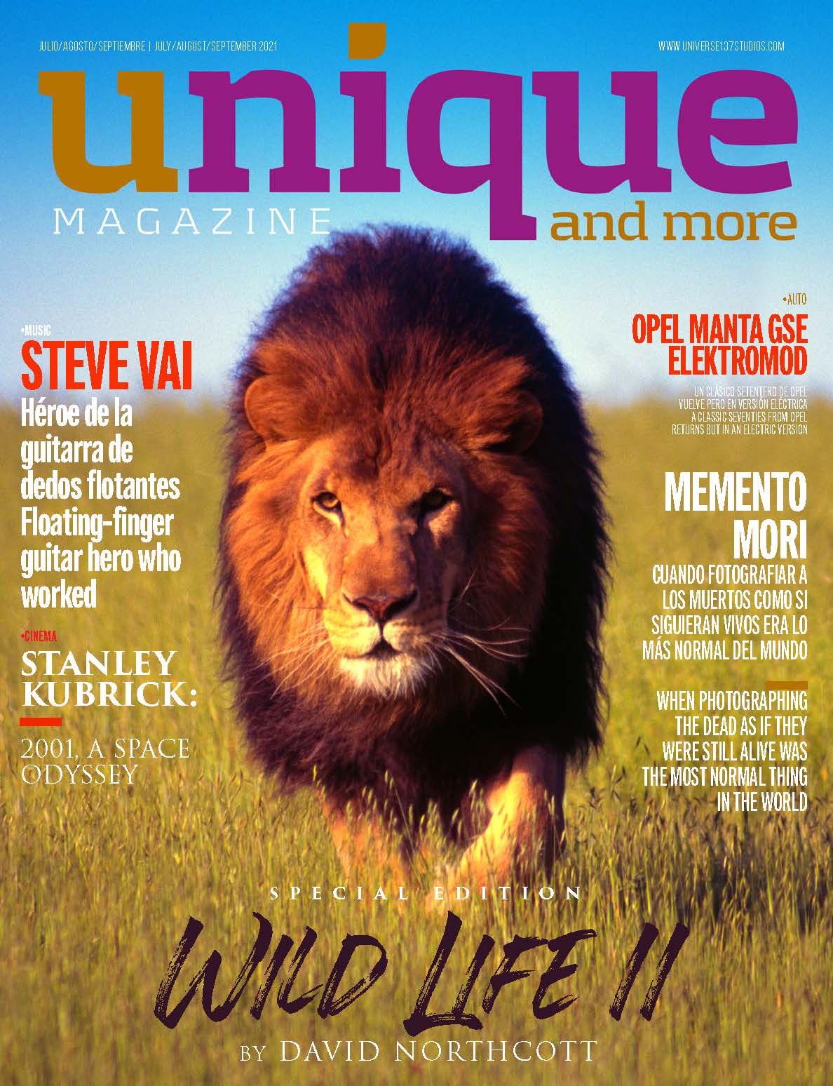 Unique Magazine – September 2021 – Wild Life 2
