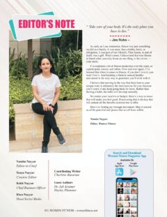 Women Fitness International Magazine – April 2022 – Danielle Palladino