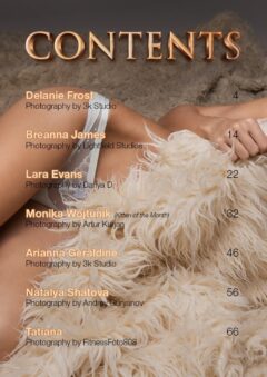 Vanquish Magazine – Busty Brunettes – September 2022 – Arianna Geraldine