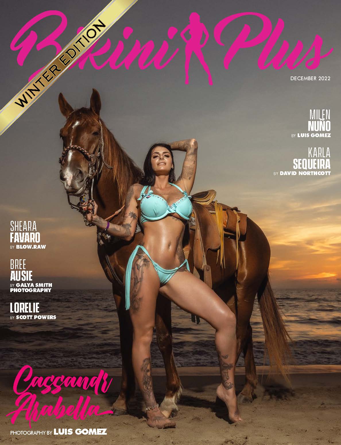 Bikini Plus Magazine – December 2022 – Winter Edition – Cassandra Arabella