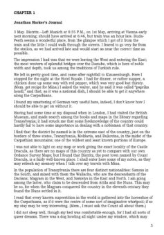 Dracula – Bram Stoker