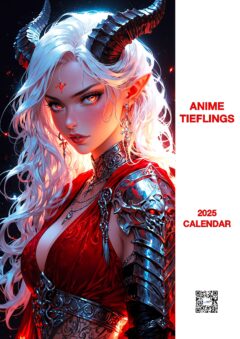 Anime Tieflings – 2025 Calendar