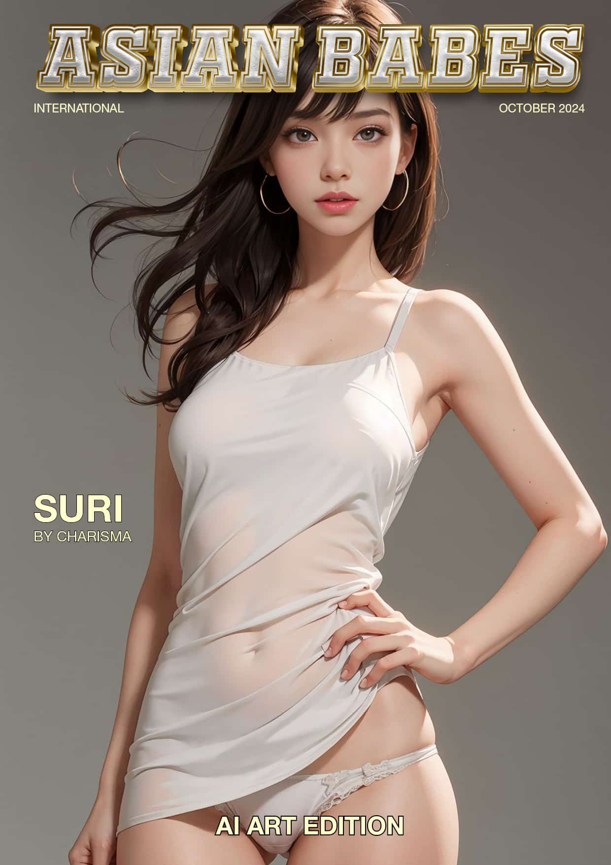 Asian Babes Magazine – October 2024 – AI Art Edition – Suri