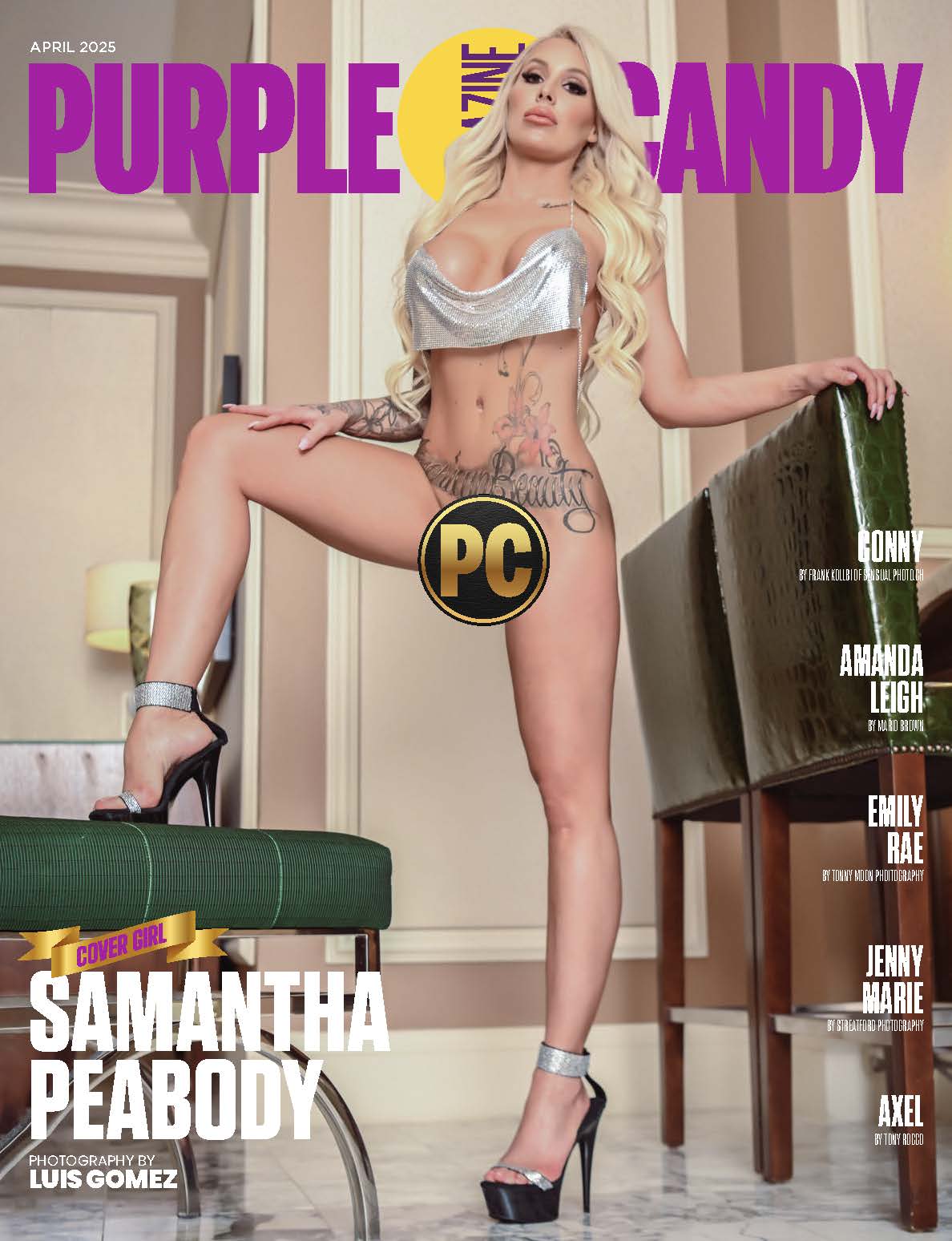 Purple Candy Magazine – April 2025 – Samantha Peabody
