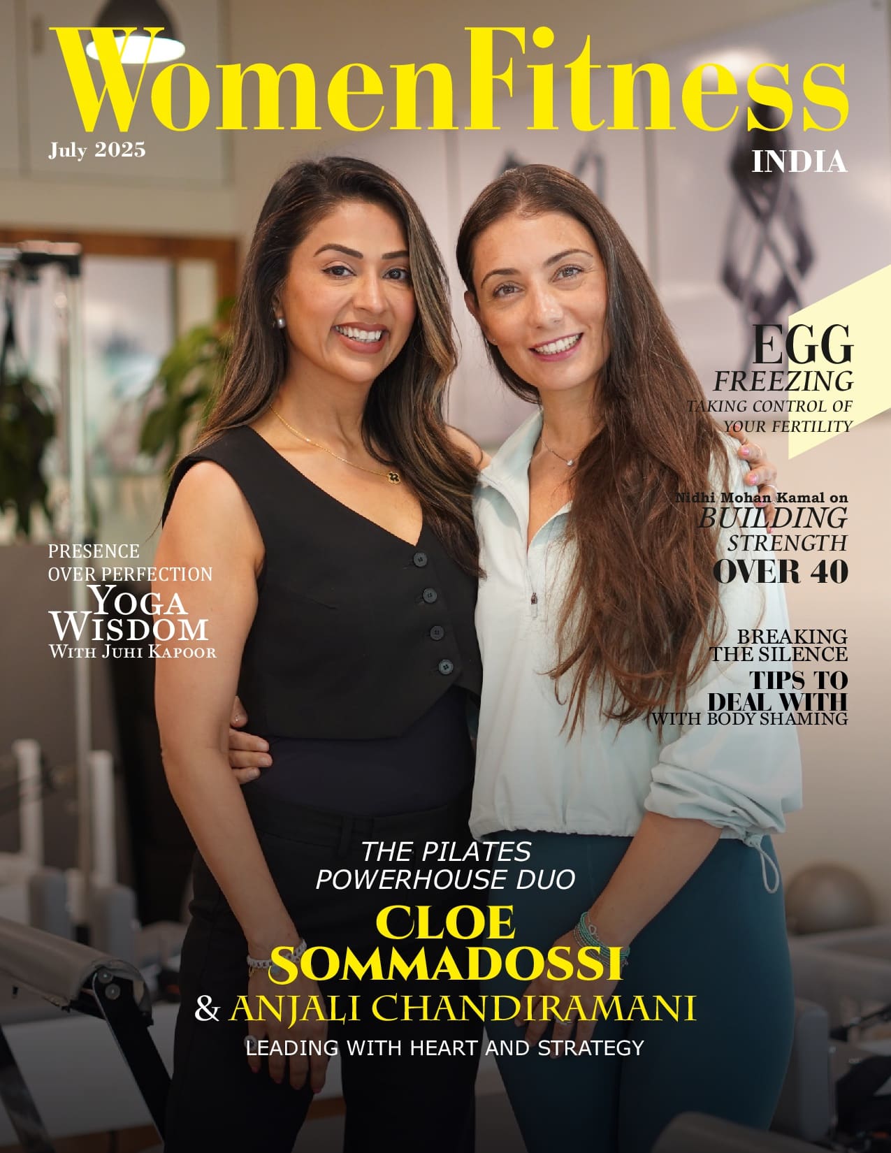 Women Fitness India Magazine – July 2025 – Cloe Sommadossi & Anjali Chandiramani