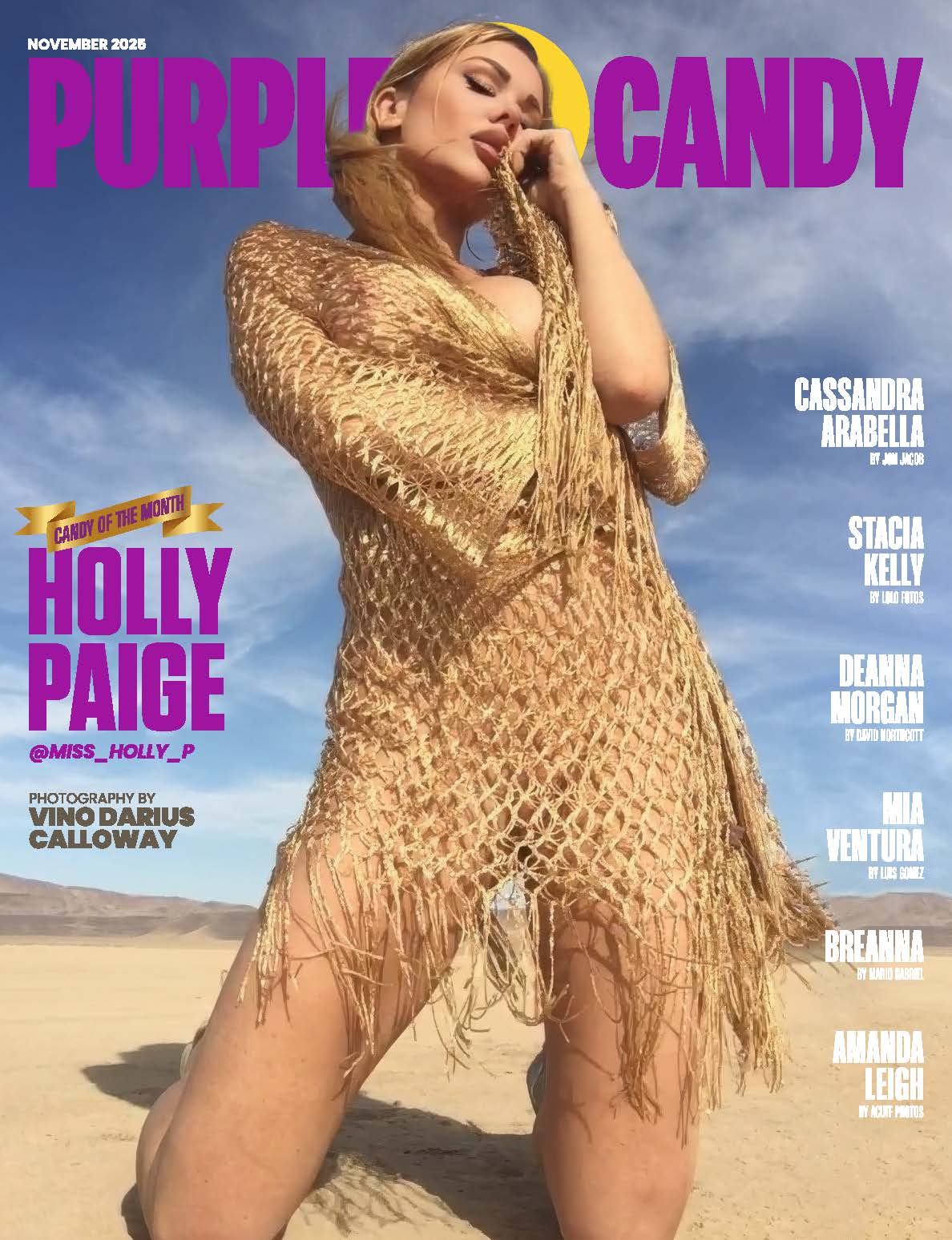 Purple Candy Magazine – November 2025 – Holly Paige