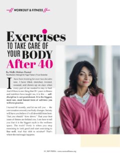 Women Fitness India Magazine – April 2026 – Saru Mukherjee Sharma