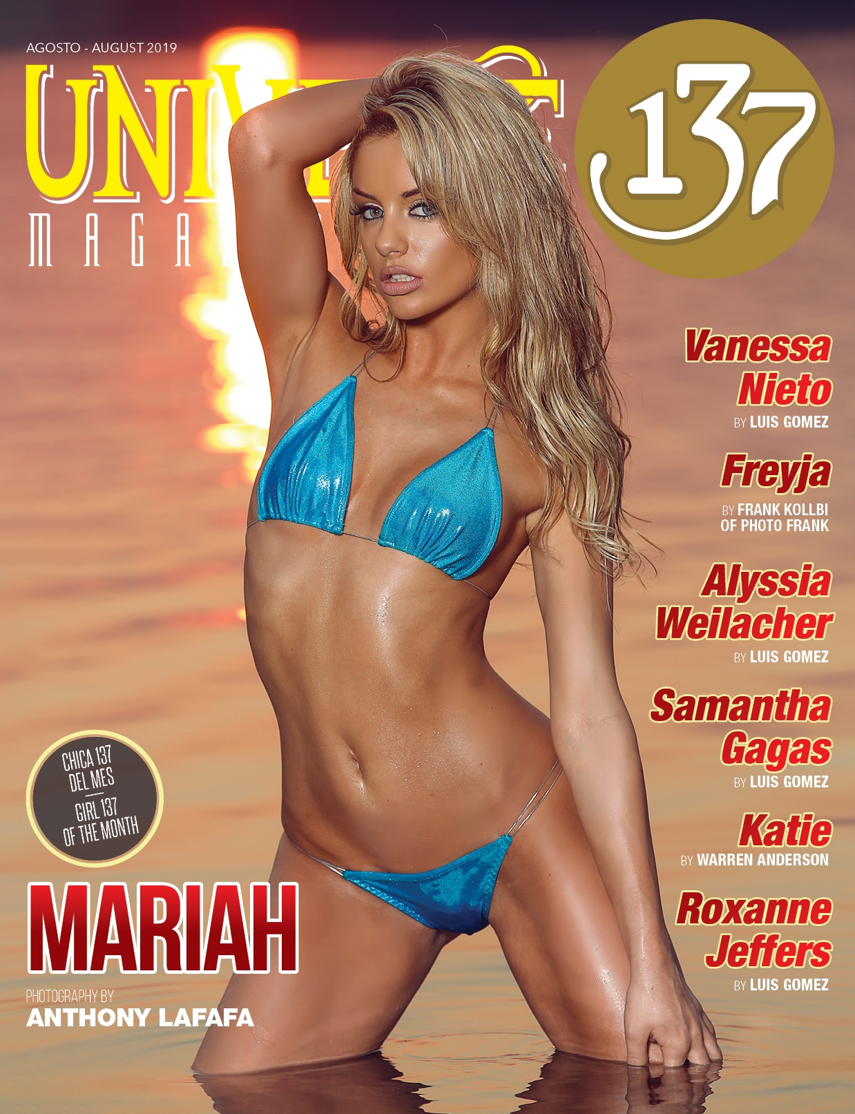 Universe 137 Magazine – August 2019 – Mariah