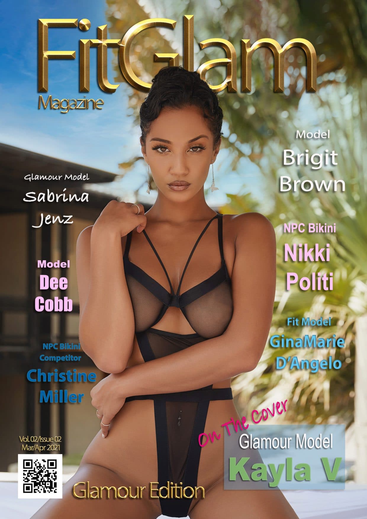 Fit Glam Magazine – March 2021 – Glamour Edition – Kayla V