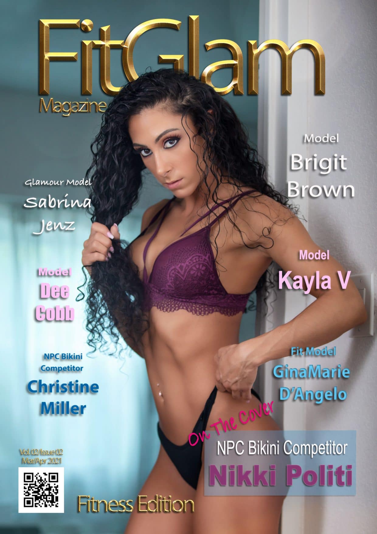 Fit Glam Magazine – April 2021 – Fitness Edition – Nikki Politi