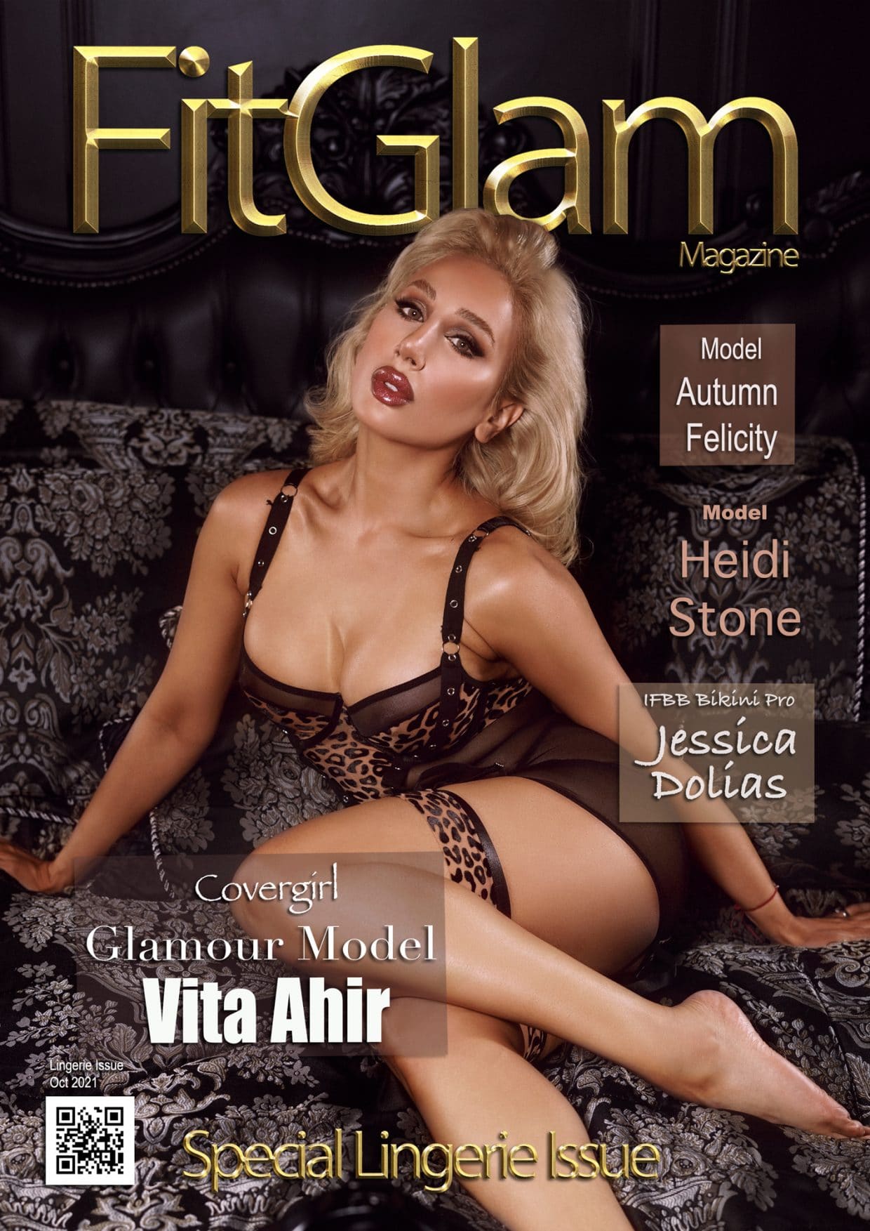 Fit Glam Magazine – October 2021 – Lingerie Edition – Vita Ahir