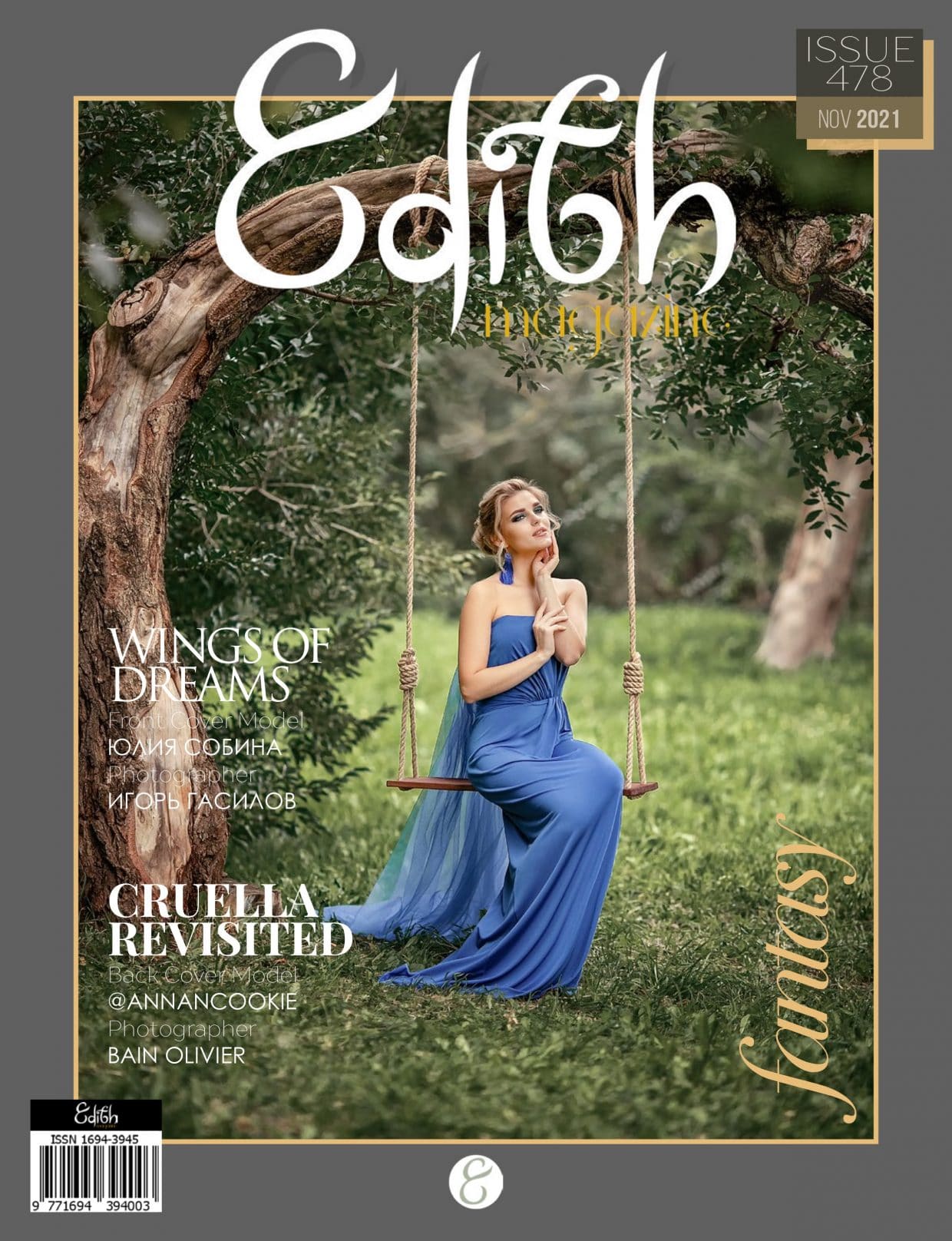 Edith Magazine – November 2021 – Issue 478 – Fantasy Issue