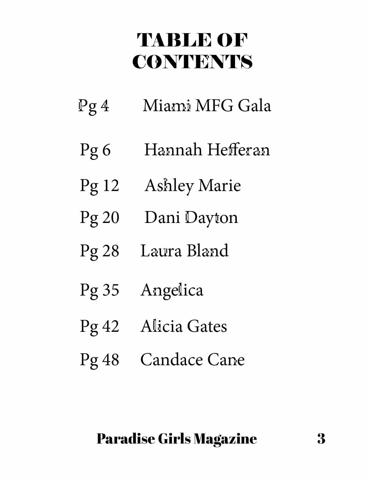 Paradise Girls Magazine – April 2022 – Issue 05 – Hannah Hefferan