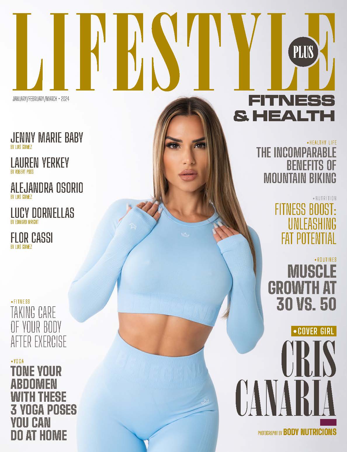 Lifestyle Plus Magazine – January 2024 – Fitness Edition – Cris Canaria