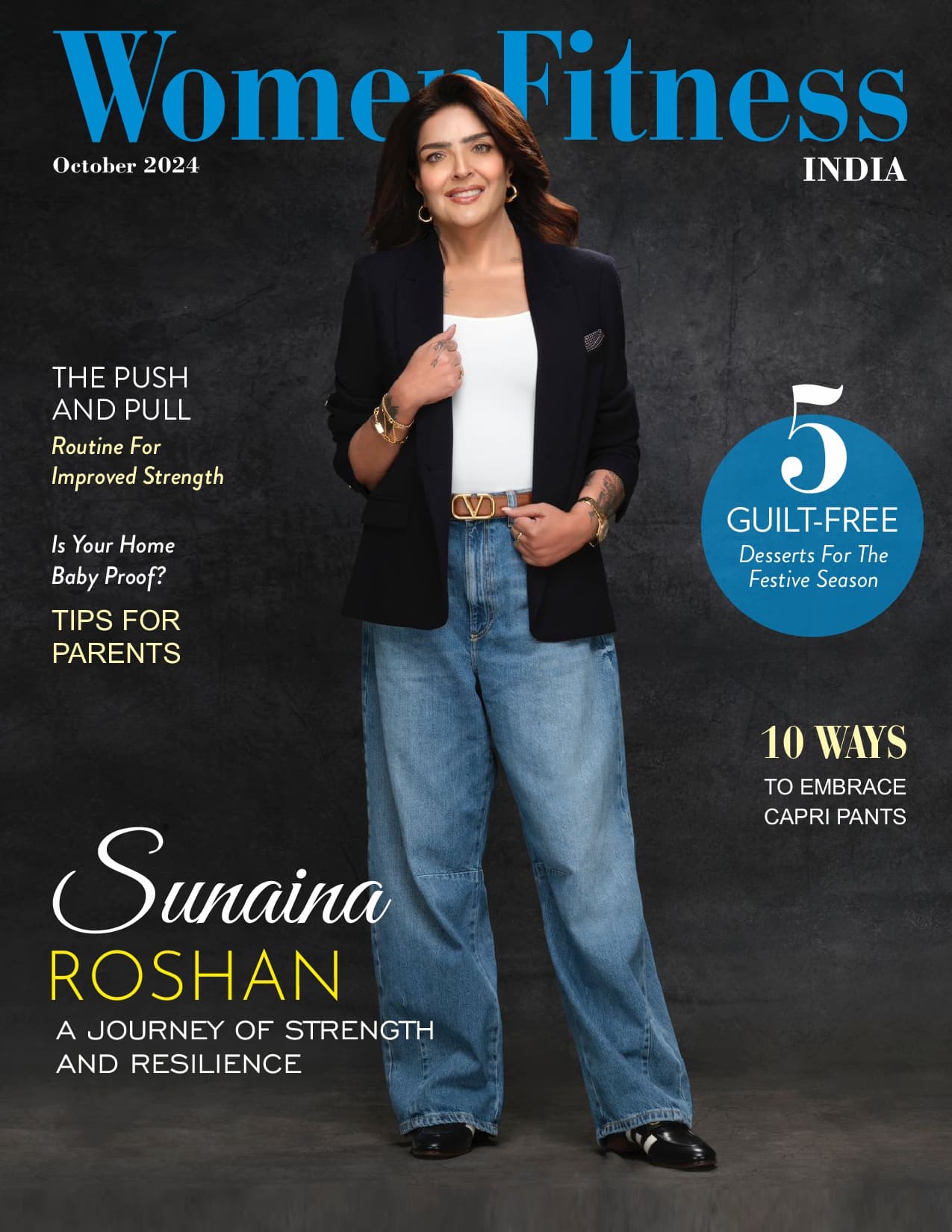 Women Fitness India Magazine – October 2024 – Sunaina Roshan