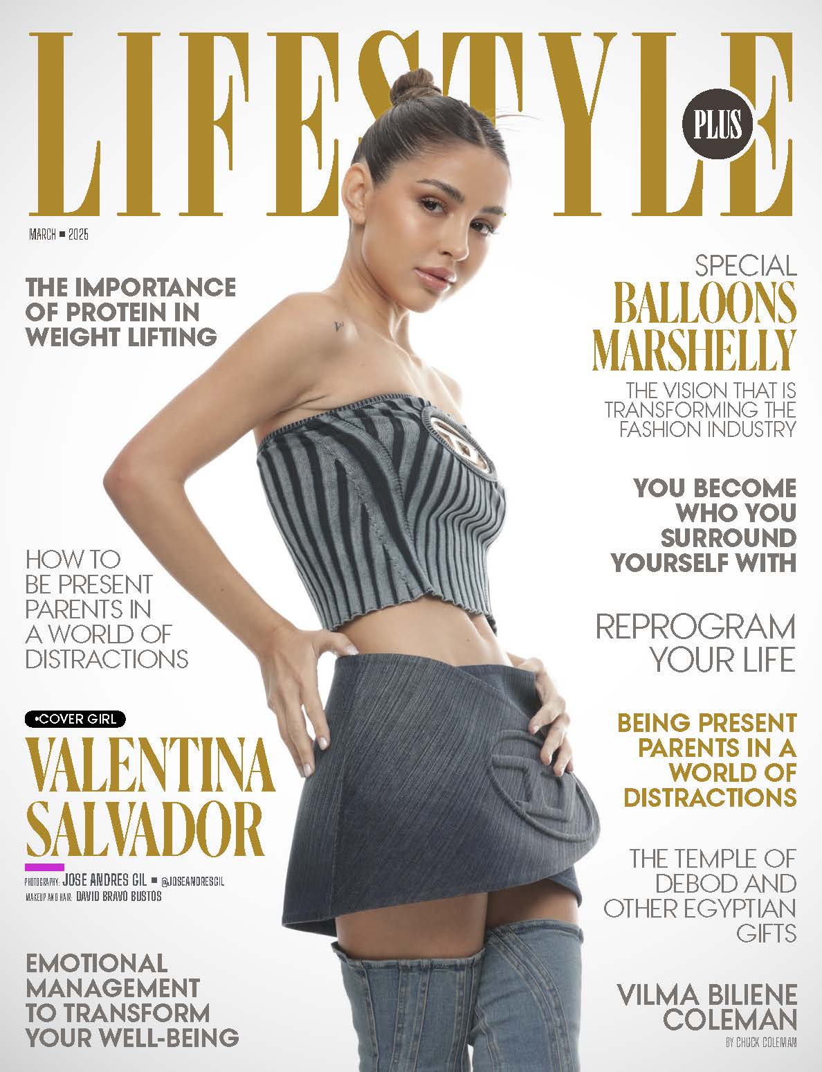 Lifestyle Plus Magazine – March 2025 – Valentina Salvador