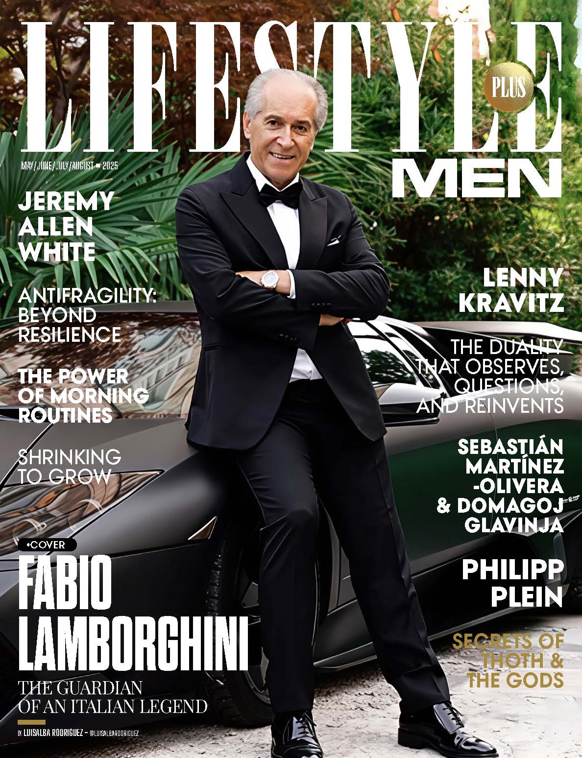 Lifestyle Plus Magazine – Men Edition – May 2025 – Fabio Lamborghini