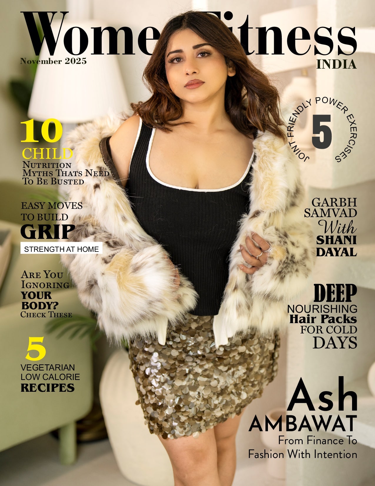 Women Fitness India Magazine – November 2025 – Ash Ambawat