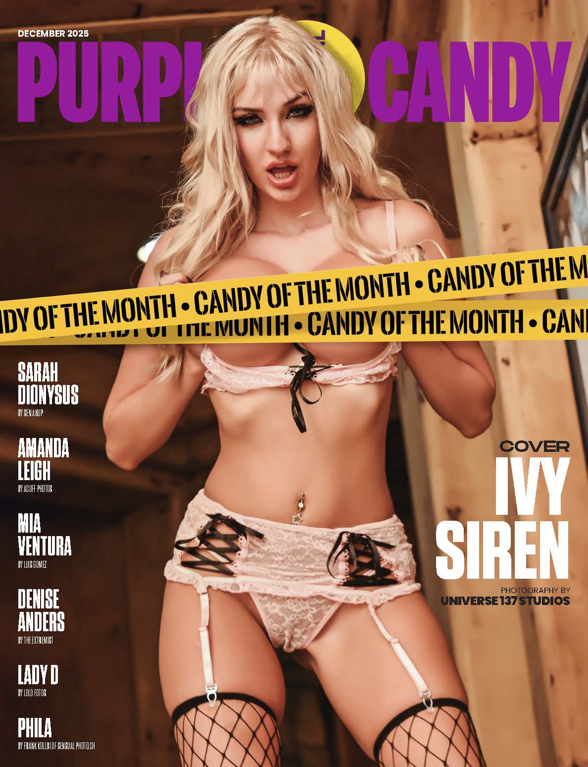 Purple Candy Magazine – December 2025 – Ivy Siren