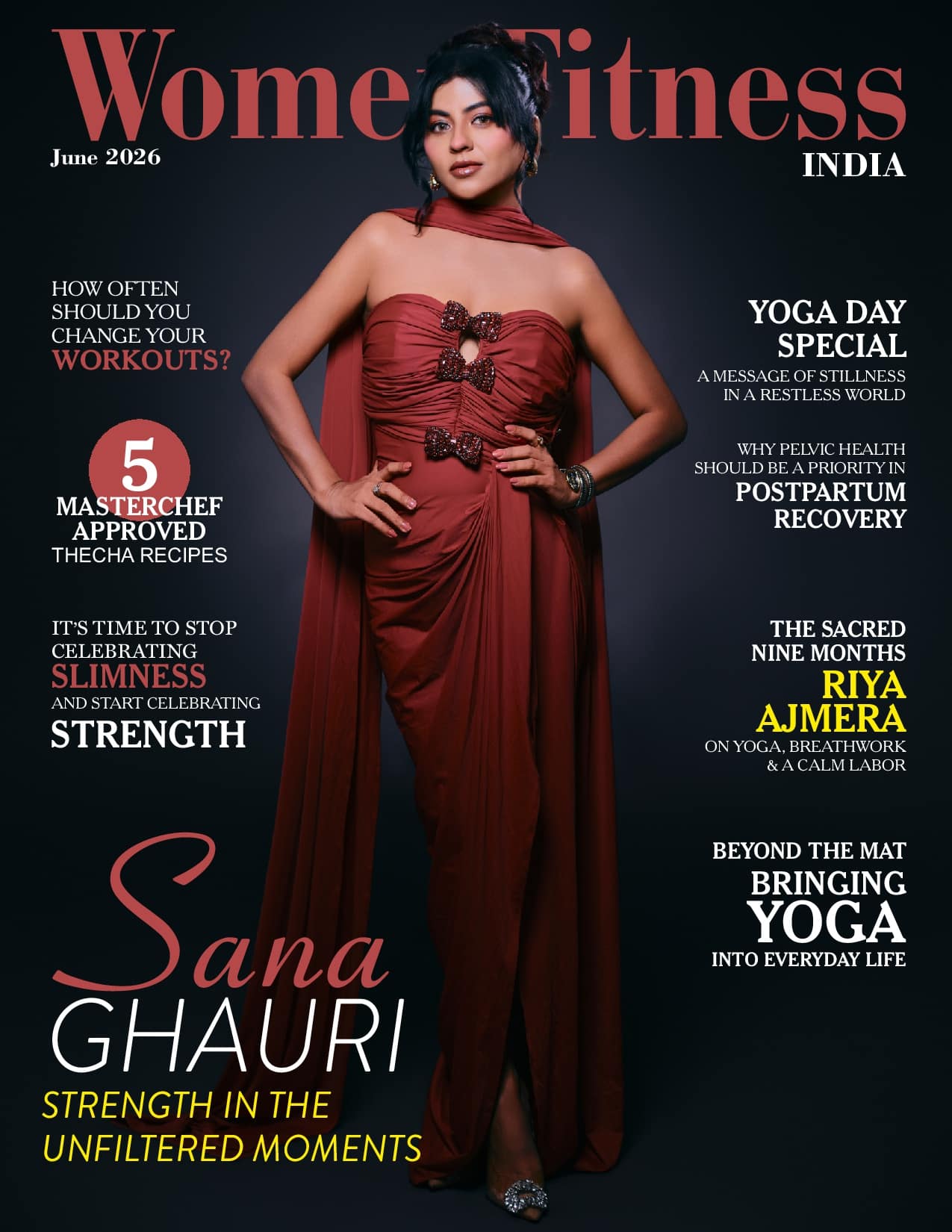 Women Fitness India Magazine – June 2026 – Sana Ghauri