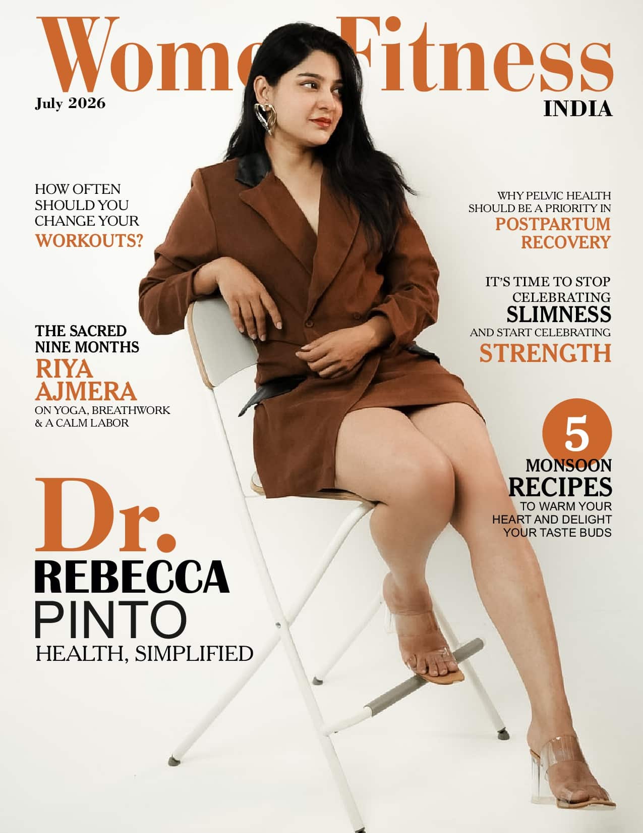 Women Fitness India Magazine – July 2026 – Dr Rebecca Pinto
