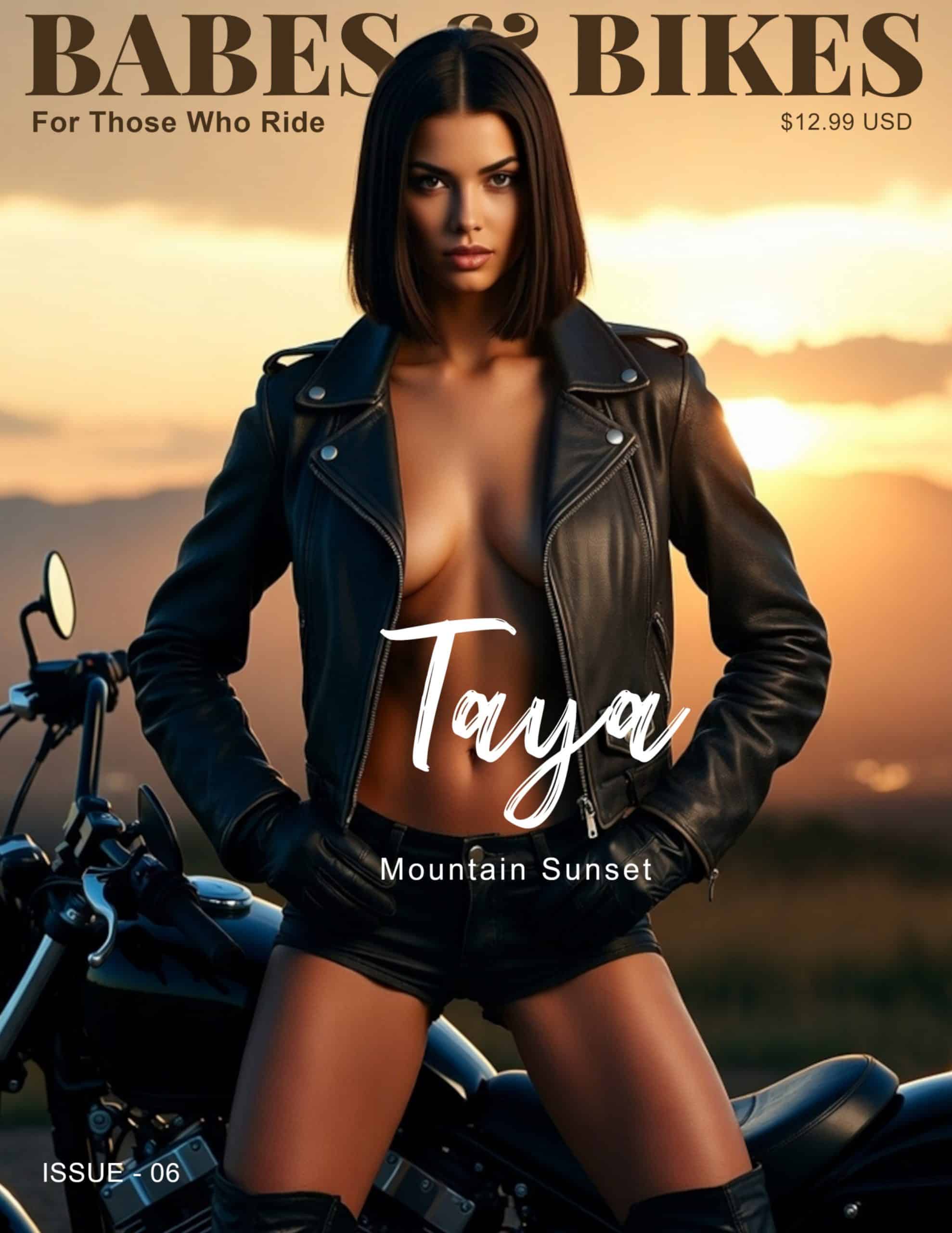 Babes & Bikes Magazine – Issue 6 – Taya