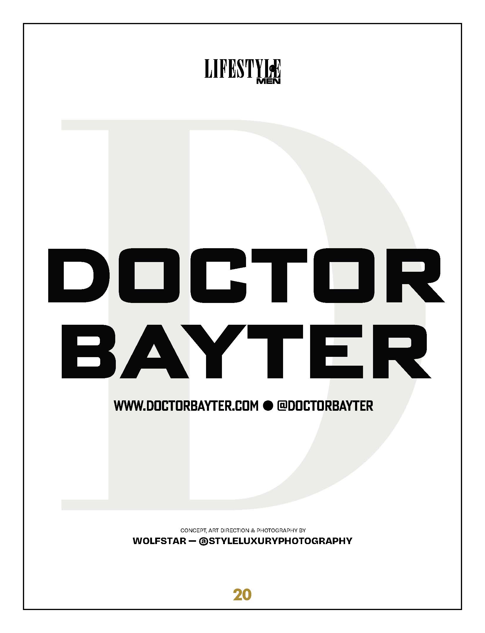 Lifestyle Plus Magazine – Men Edition – August 2026 – Doctor Bayter