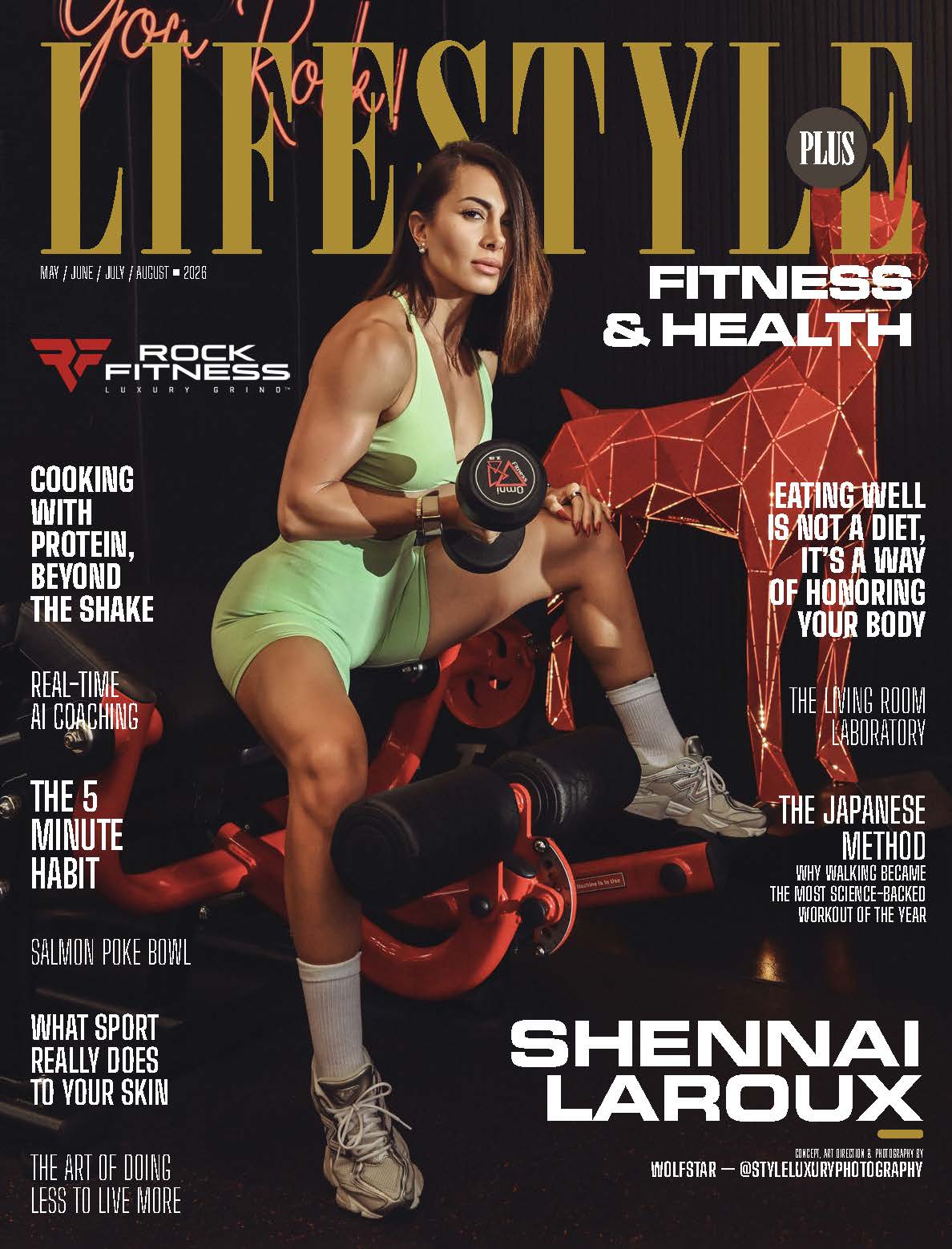 Lifestyle Plus Magazine – Fitness & Health Edition – August 2026 – Shennai Laroux
