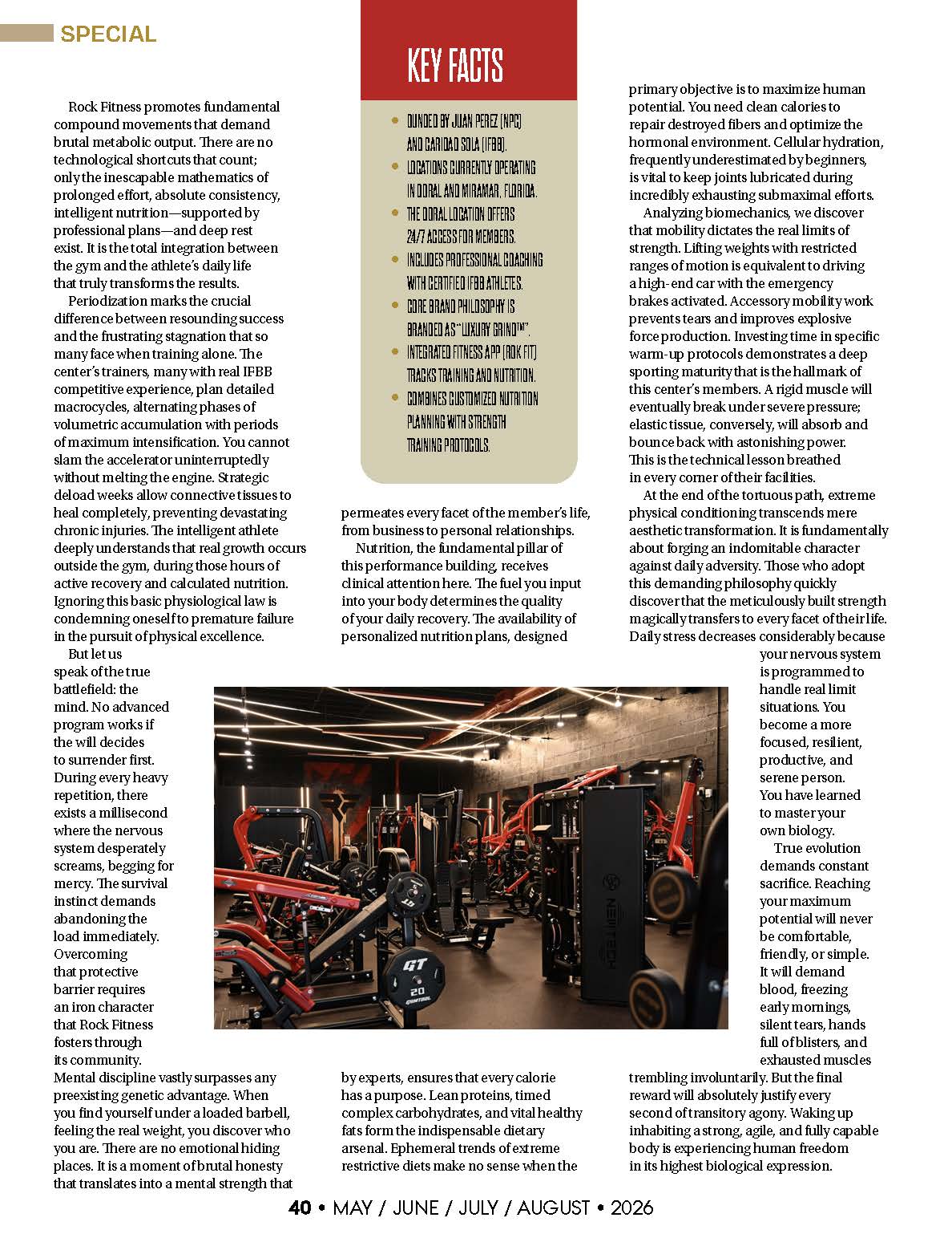 Lifestyle Plus Magazine – Fitness & Health Edition – August 2026 – Shennai Laroux