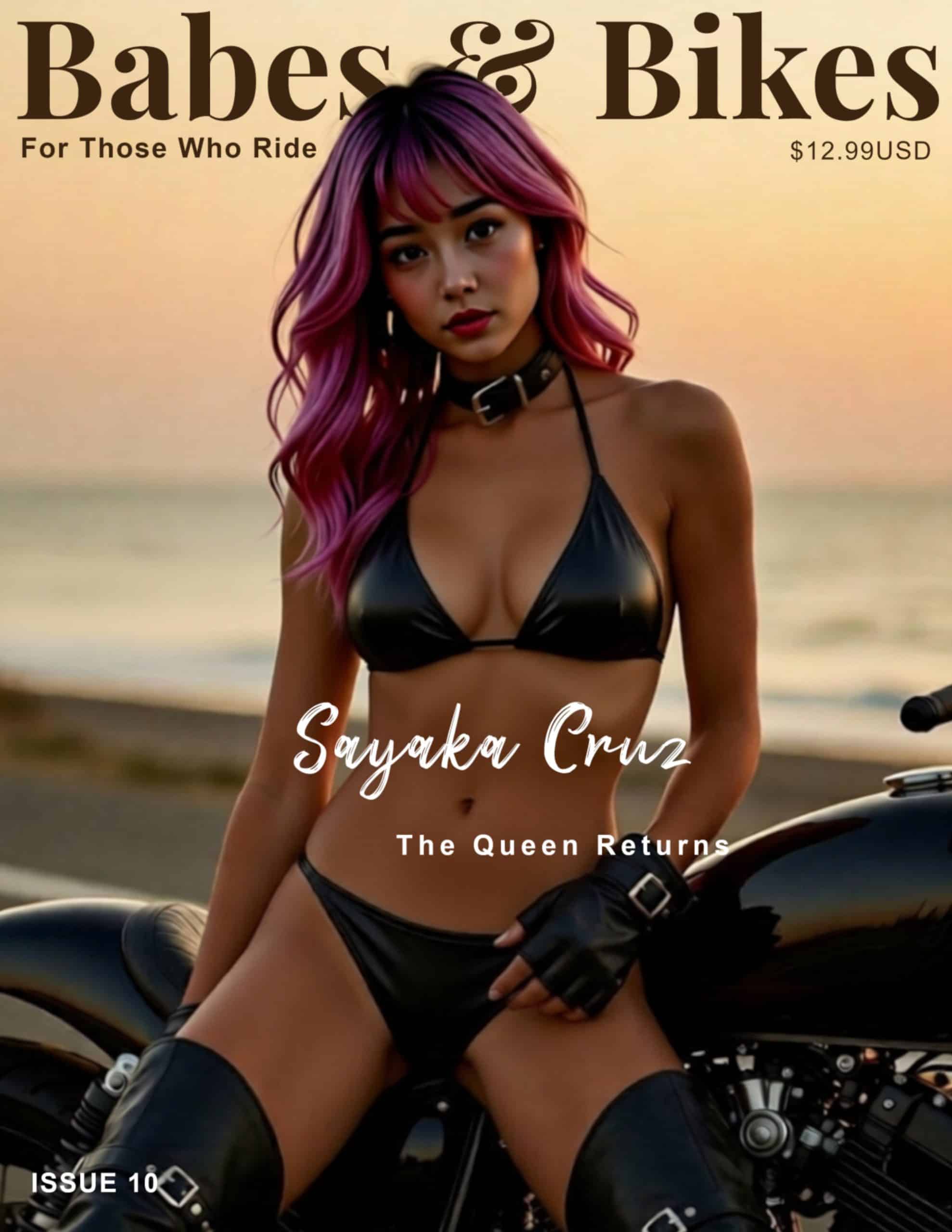 Babes & Bikes Magazine – Issue 10 – Sayaka Cruz