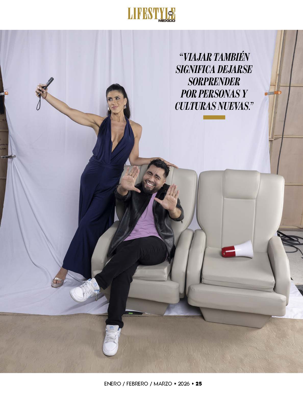 Lifestyle Plus Magazine – Mexico Edition – March 2026 – Florencia Cassi & Jhovanoty