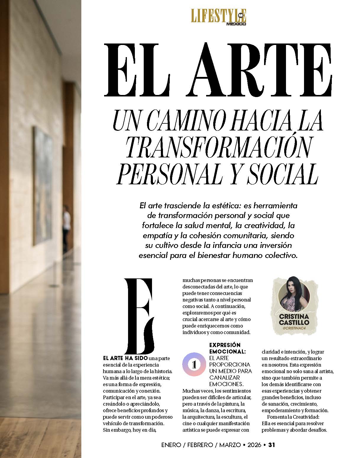 Lifestyle Plus Magazine – Mexico Edition – March 2026 – Florencia Cassi & Jhovanoty