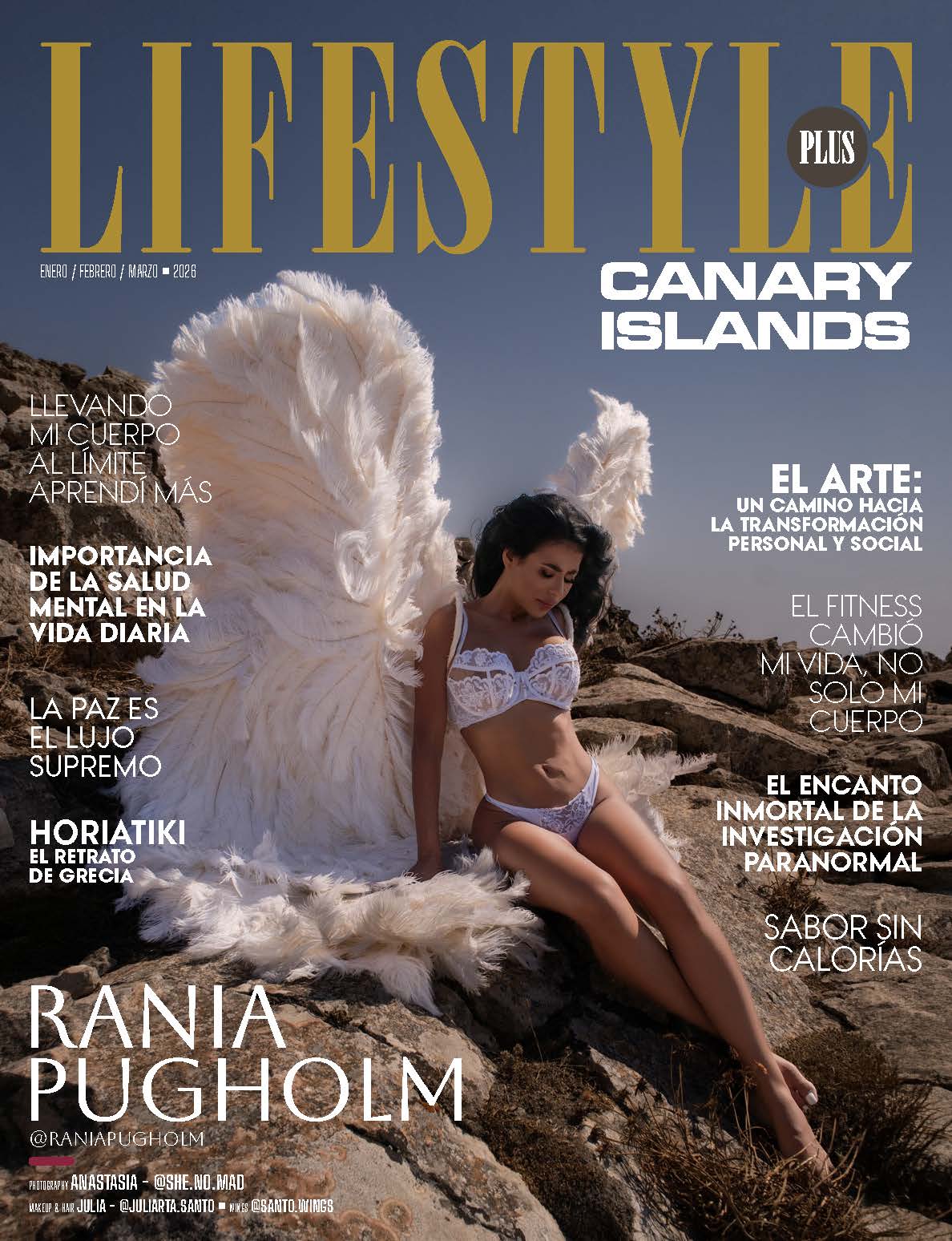Lifestyle Plus Magazine – Canary Islands – March 2026 – Rania Pugholm