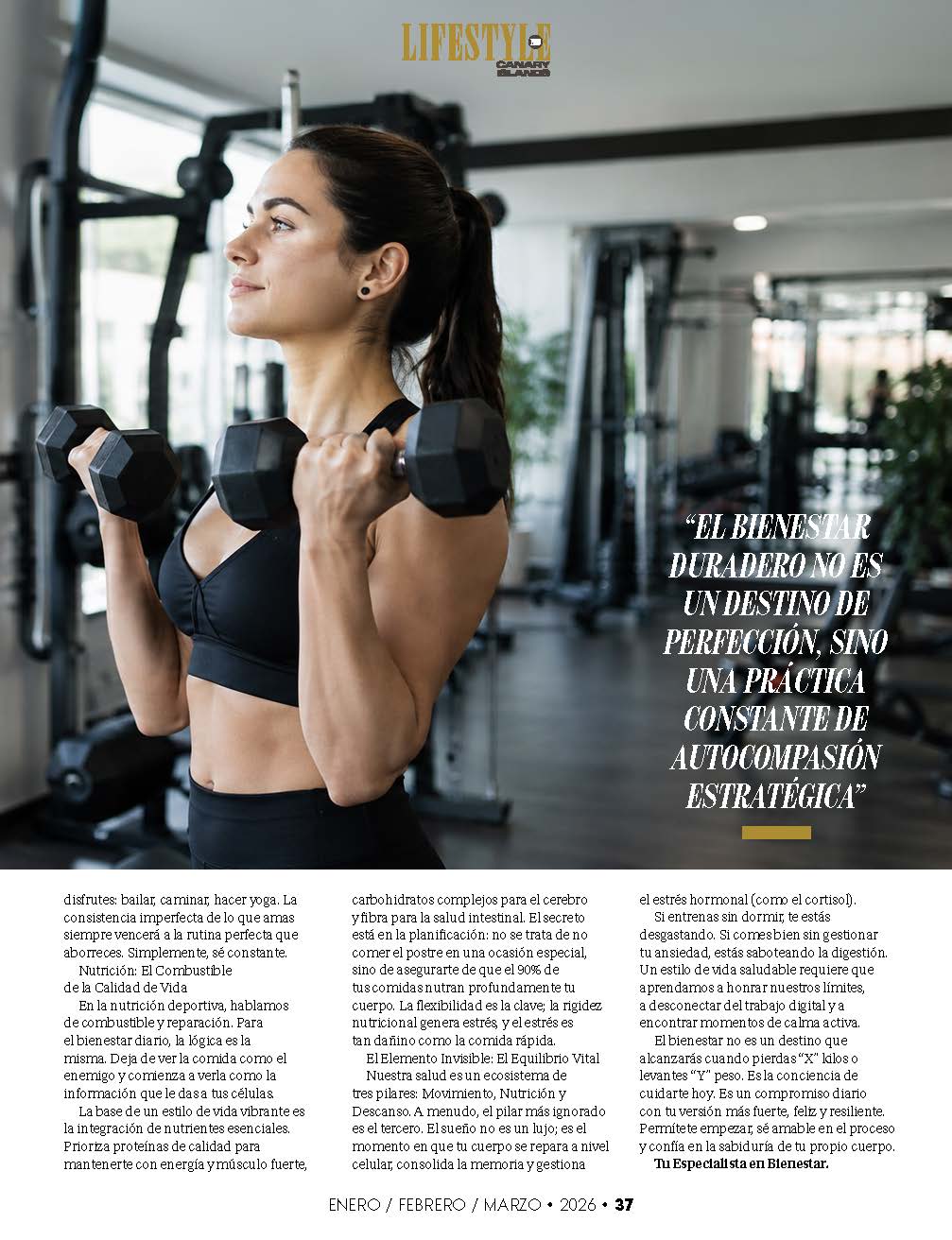 Lifestyle Plus Magazine – Canary Islands – March 2026 – Rania Pugholm