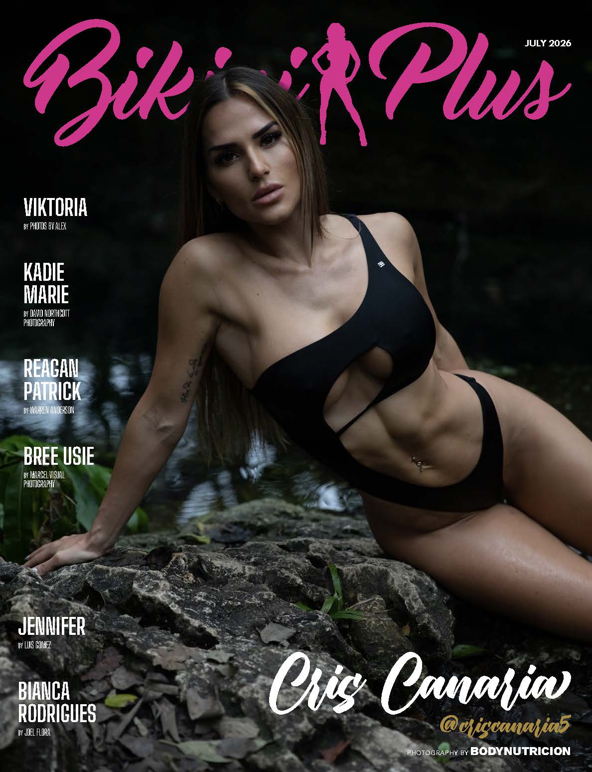 Bikini Plus Magazine – July 2026 – Cris Canaria
