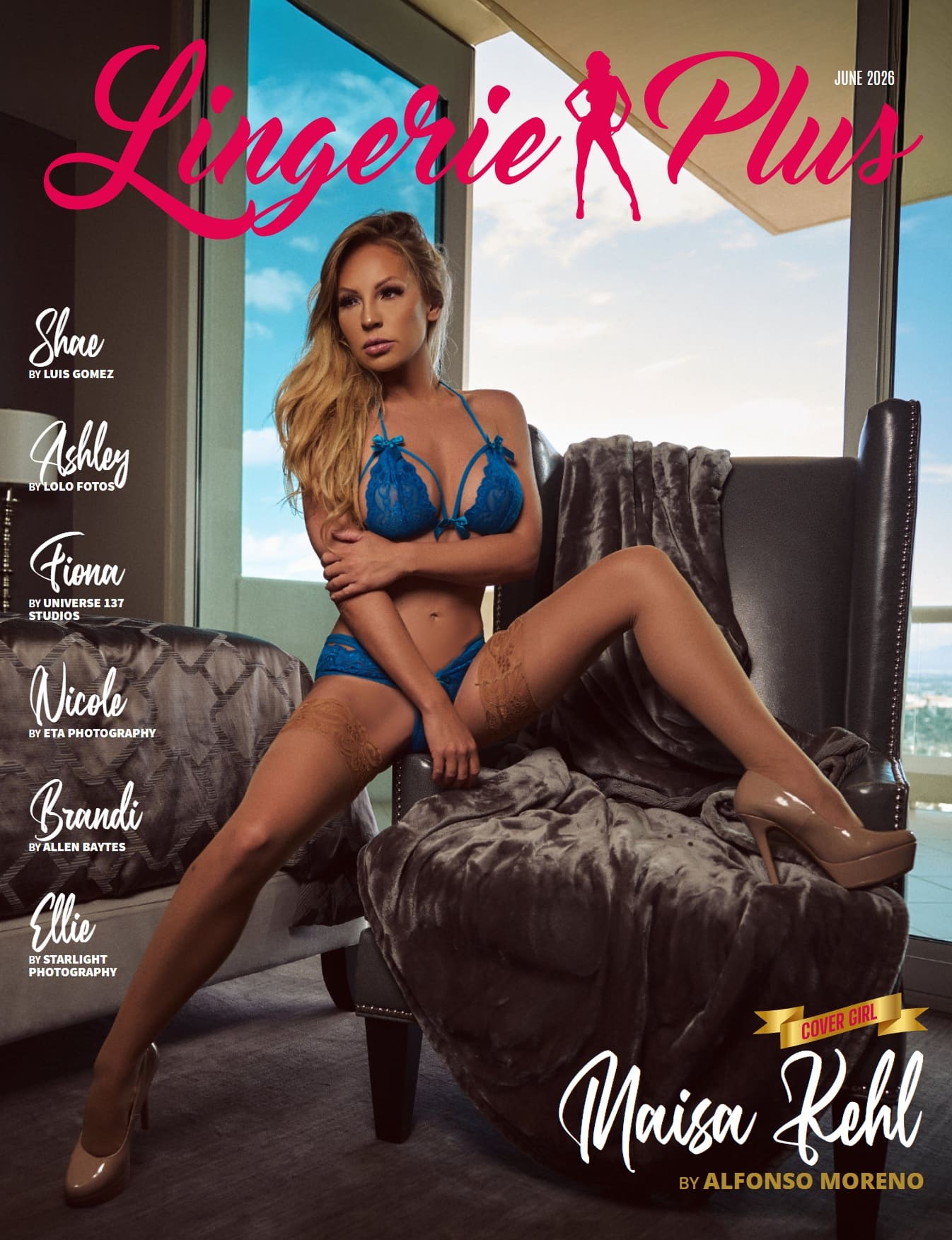 Lingerie Plus Magazine – June 2026 – Maisa Kehl