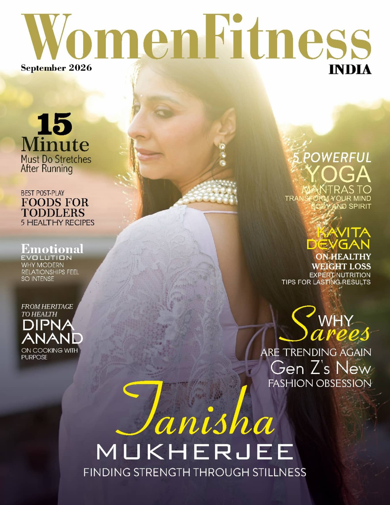 Women Fitness India Magazine – September 2026 – Tanisha Mukherjee