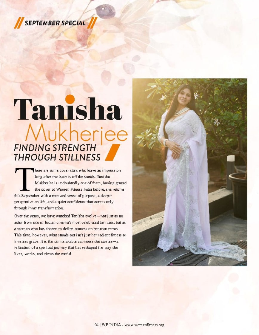 Women Fitness India Magazine – September 2026 – Tanisha Mukherjee