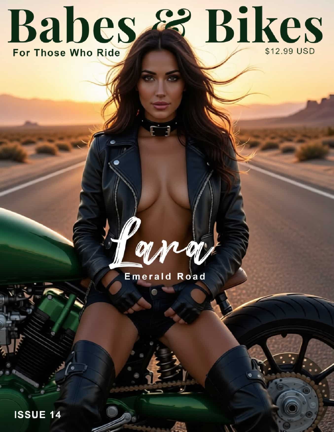 Babes & Bikes Magazine – Issue 14 – Lara