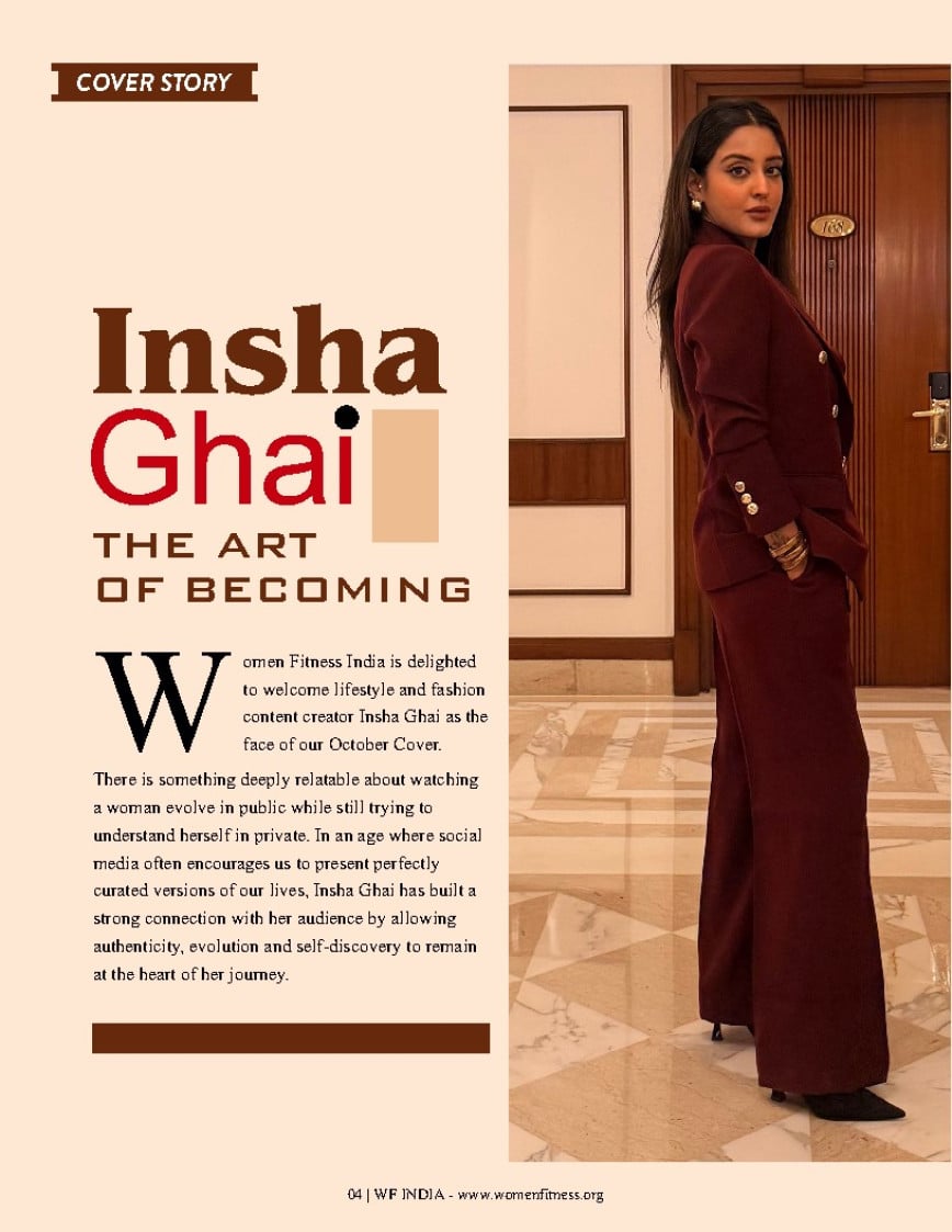 Women Fitness India Magazine – October 2026 – Insha Ghai